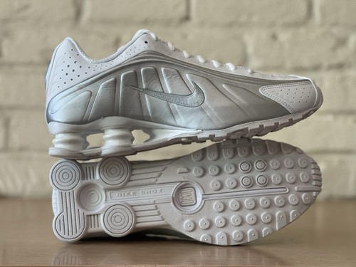 Nike shox white metallic - shox,